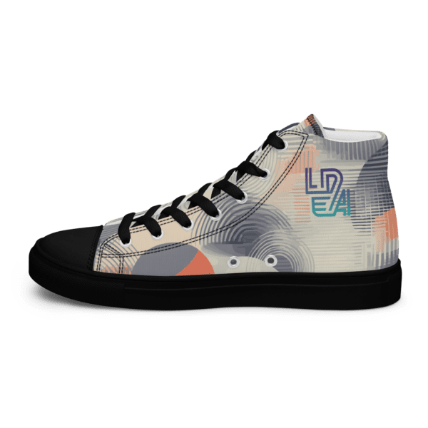 LEDA High Top Canvas Shoes - Image 3