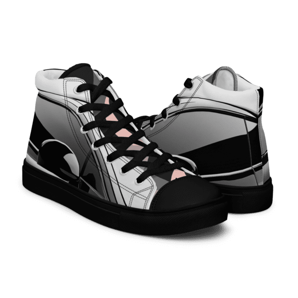 Proglass Women’s high top canvas shoes - Image 6