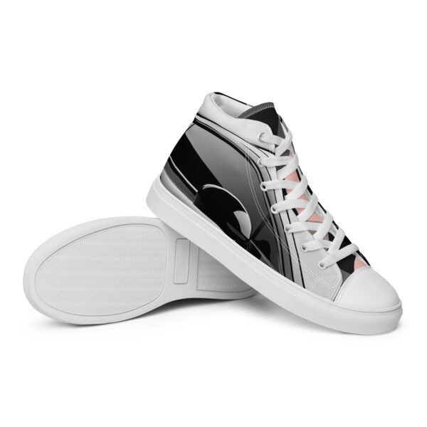 Proglass Women’s high top canvas shoes - Image 3