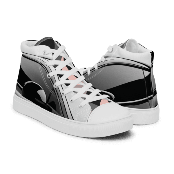 Proglass Women’s high top canvas shoes - Image 9