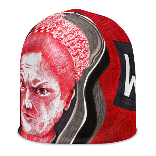 Ben Holgate - "Fried Flake"  All-Over Print Beanie