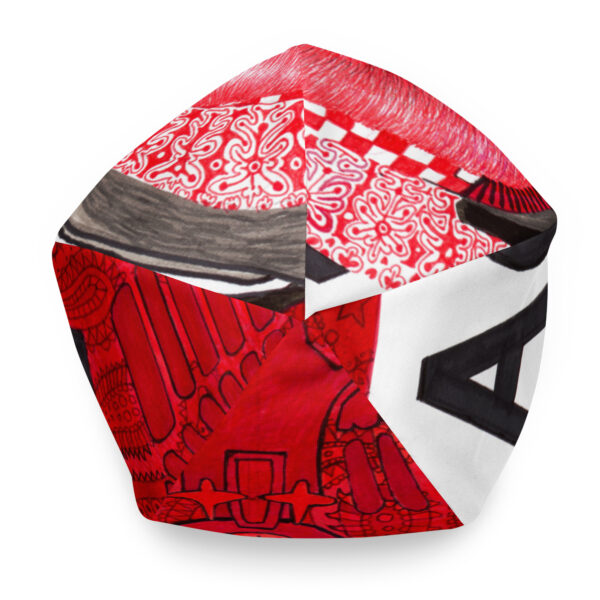 Ben Holgate - "Fried Flake"  All-Over Print Beanie - Image 7