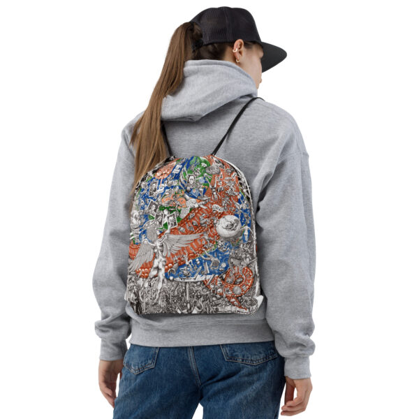 Gracefully Mocking to the End - Drawstring bag