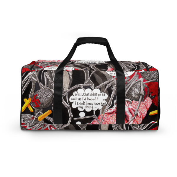 Ben Holgate Art - "Flake" Duffle bag - Image 7