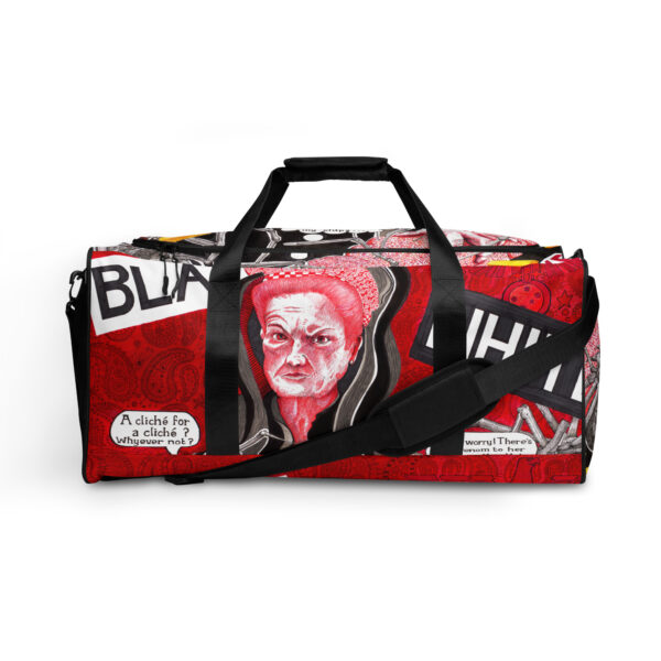 Ben Holgate Art - "Flake" Duffle bag