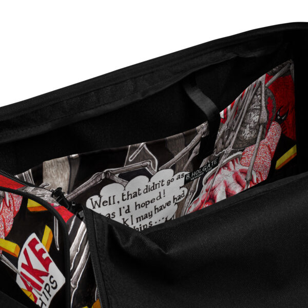 Ben Holgate Art - "Flake" Duffle bag - Image 9