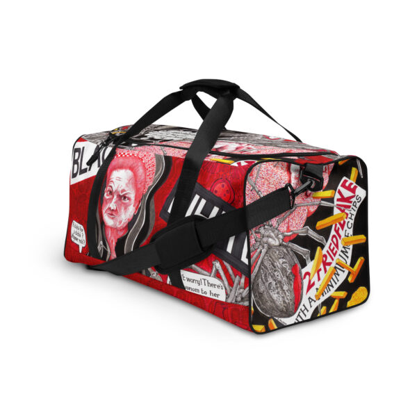 Ben Holgate Art - "Flake" Duffle bag - Image 6