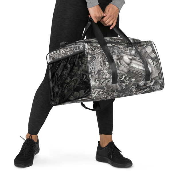 Ben Holgate Art - "On The Ropes" Duffle bag - Image 2