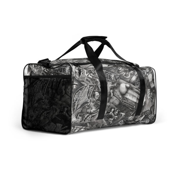 Ben Holgate Art - "On The Ropes" Duffle bag - Image 4