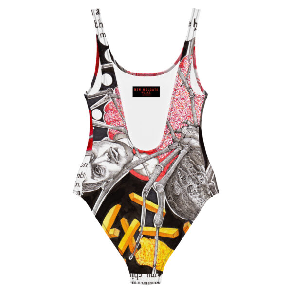 Ben Holgate - "Fried Flake" One-Piece Swimsuit - Image 2