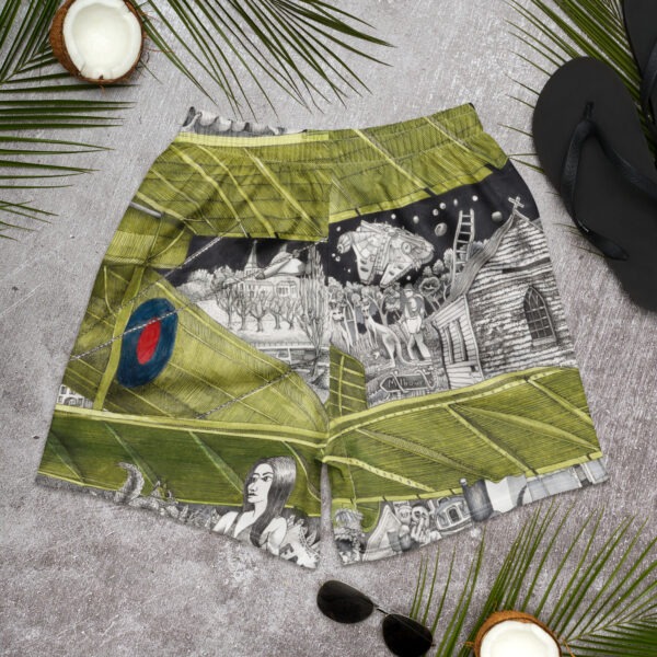 All-Over Print Unisex Athletic Long Shorts - Image 5