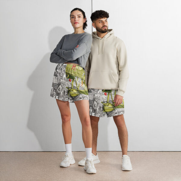 All-Over Print Unisex Athletic Long Shorts - Image 4