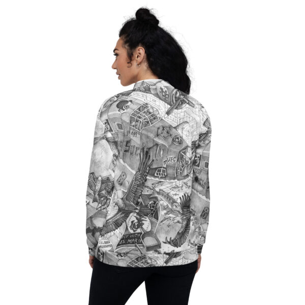 Ben Holgate Art - Unisex Bomber Jacket - Image 5