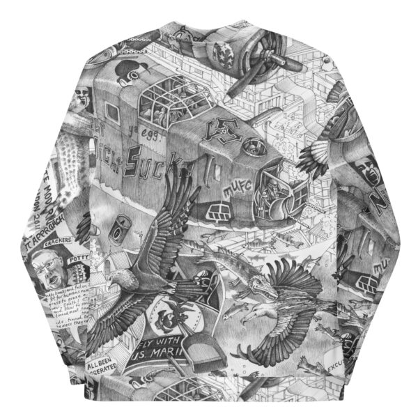 Ben Holgate Art - Unisex Bomber Jacket - Image 6