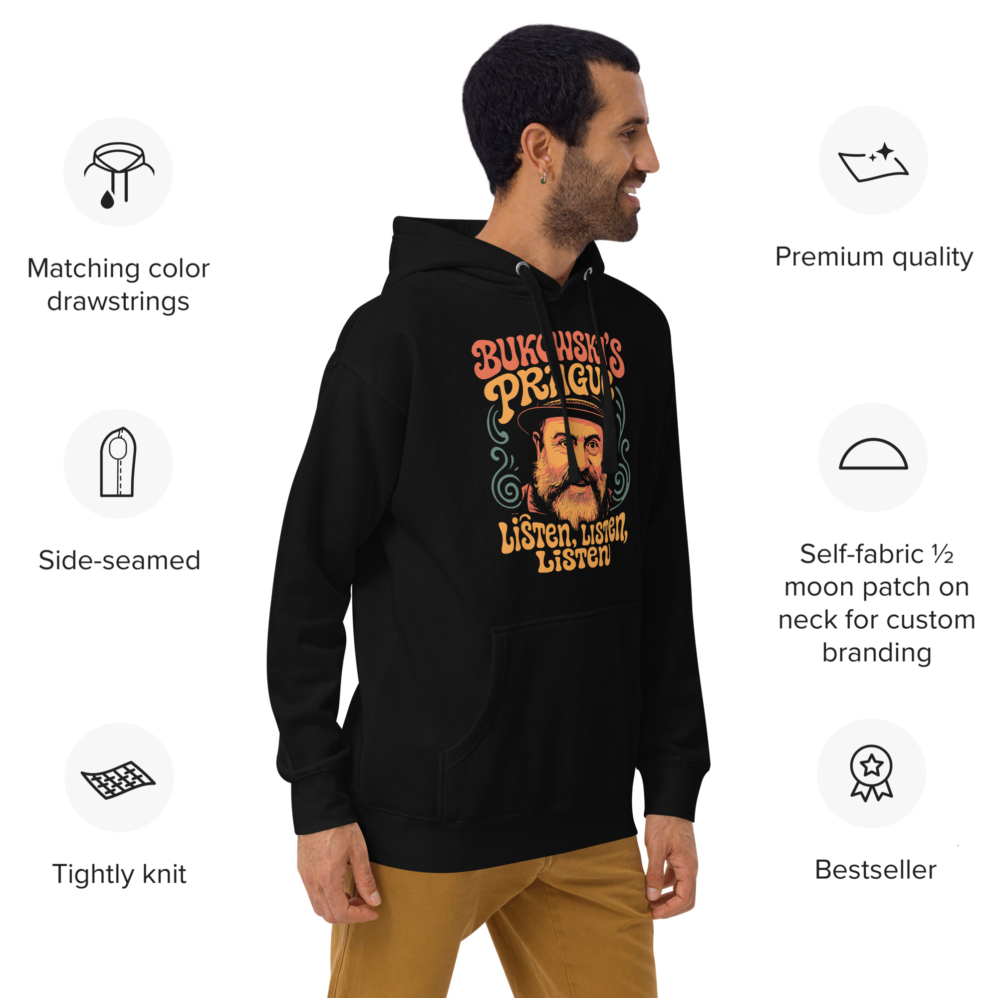 Glen Emery Tribute Unisex Hoodie - Image 2