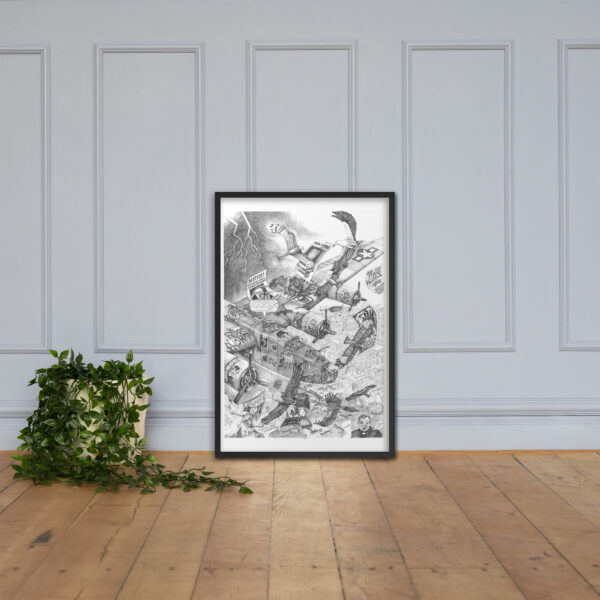 Framed poster - Image 2