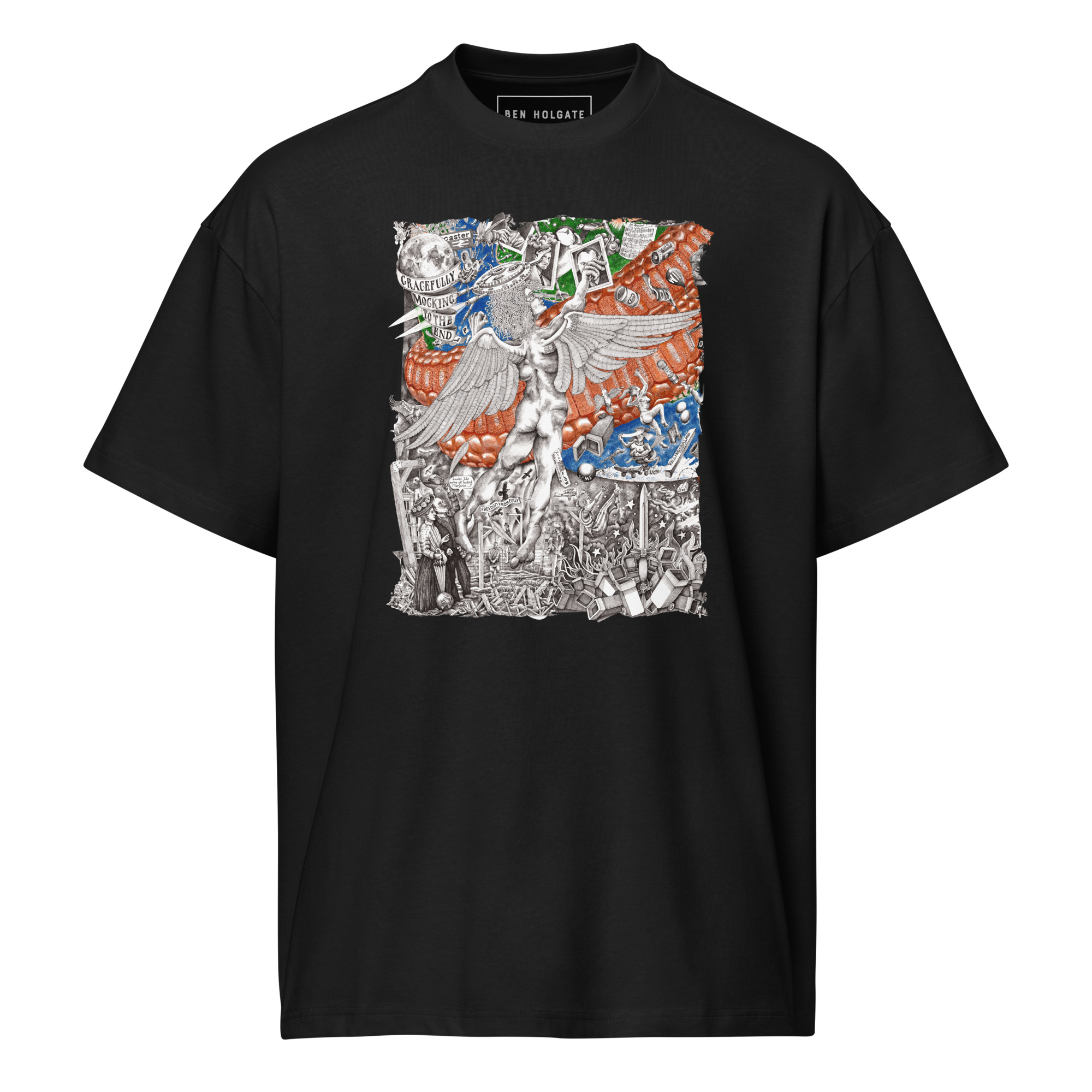 Ben Holgate Gracfully Mocking to the End- Men’s box tee