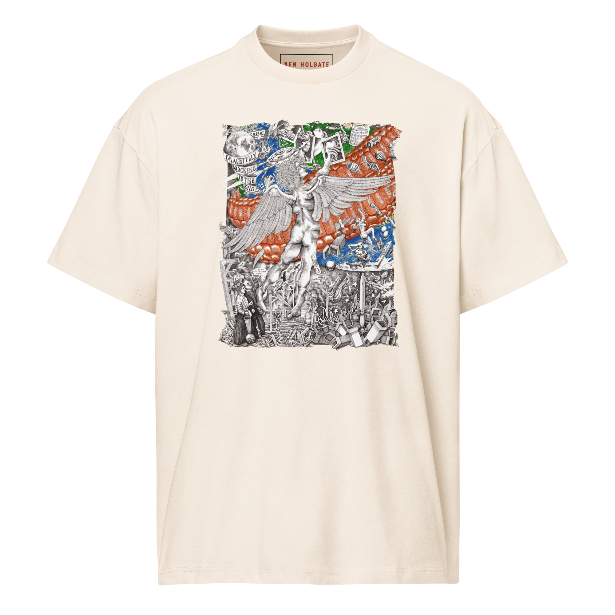 Ben Holgate Gracfully Mocking to the End- Men’s box tee - Image 2