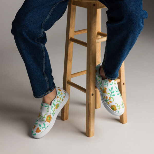 Peter Coleman - Men’s slip-on canvas shoes - Image 2