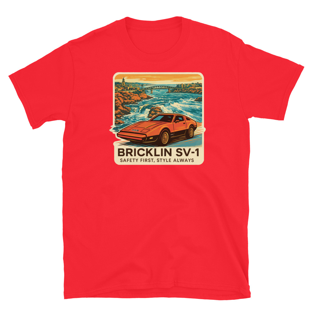 Bricklin SV-1 Unisex T-Shirt - Image 2