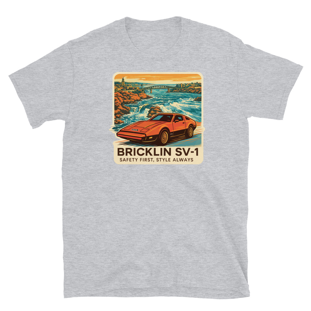Bricklin SV-1 Unisex T-Shirt - Image 3