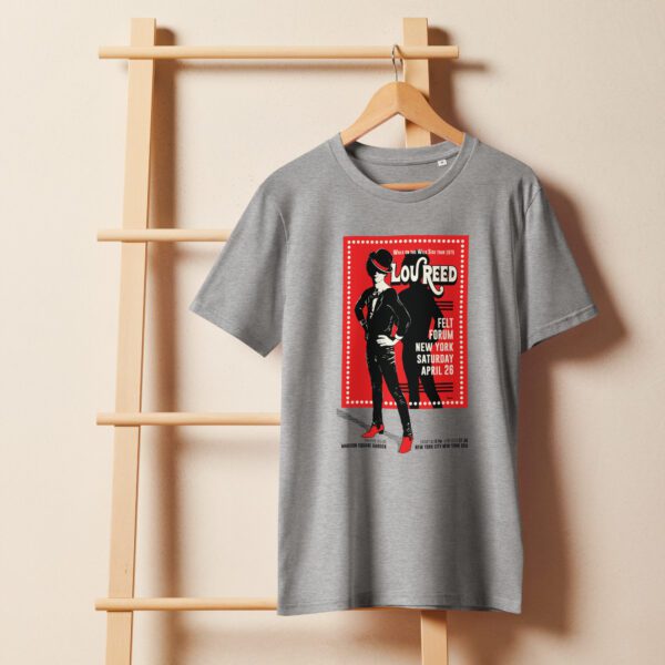 Lou Unisex Organic T-shirt - Image 3