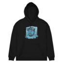 Cubed Unisex organic relaxed hoodie