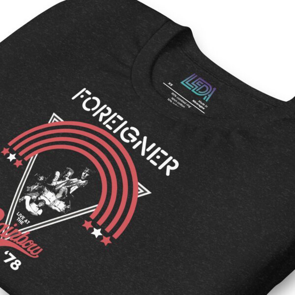 LEDA Foreigner ’78 Live Tee - Image 4