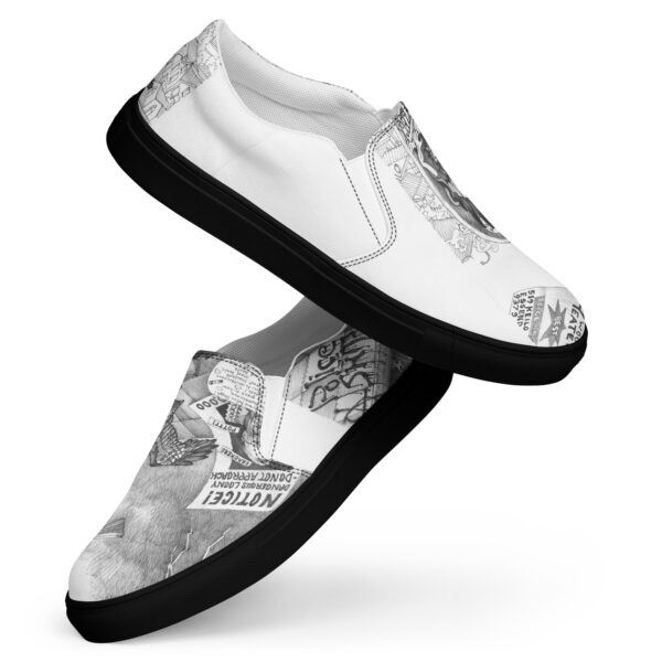 Bnen Holgate Art - Women’s slip-on canvas shoes